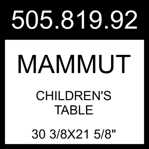 Ikea mammut children table - ikea, children's